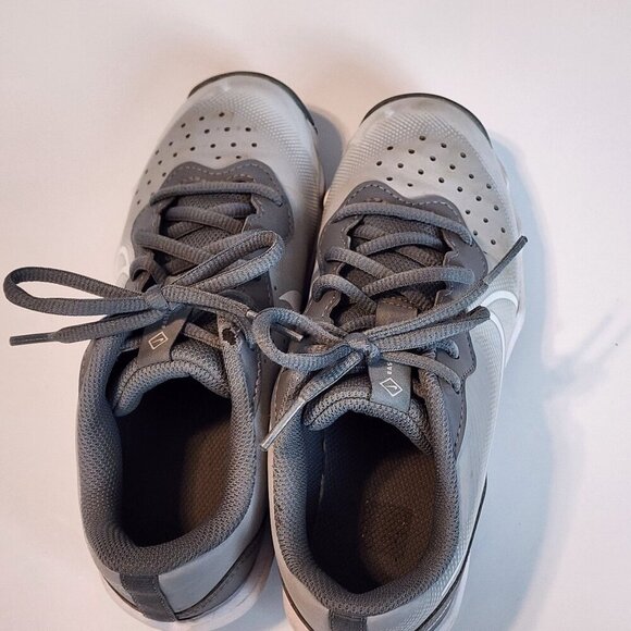 Nike Diamond fastflex softball cleats sz 1 Kids grey - Picture 4 of 11